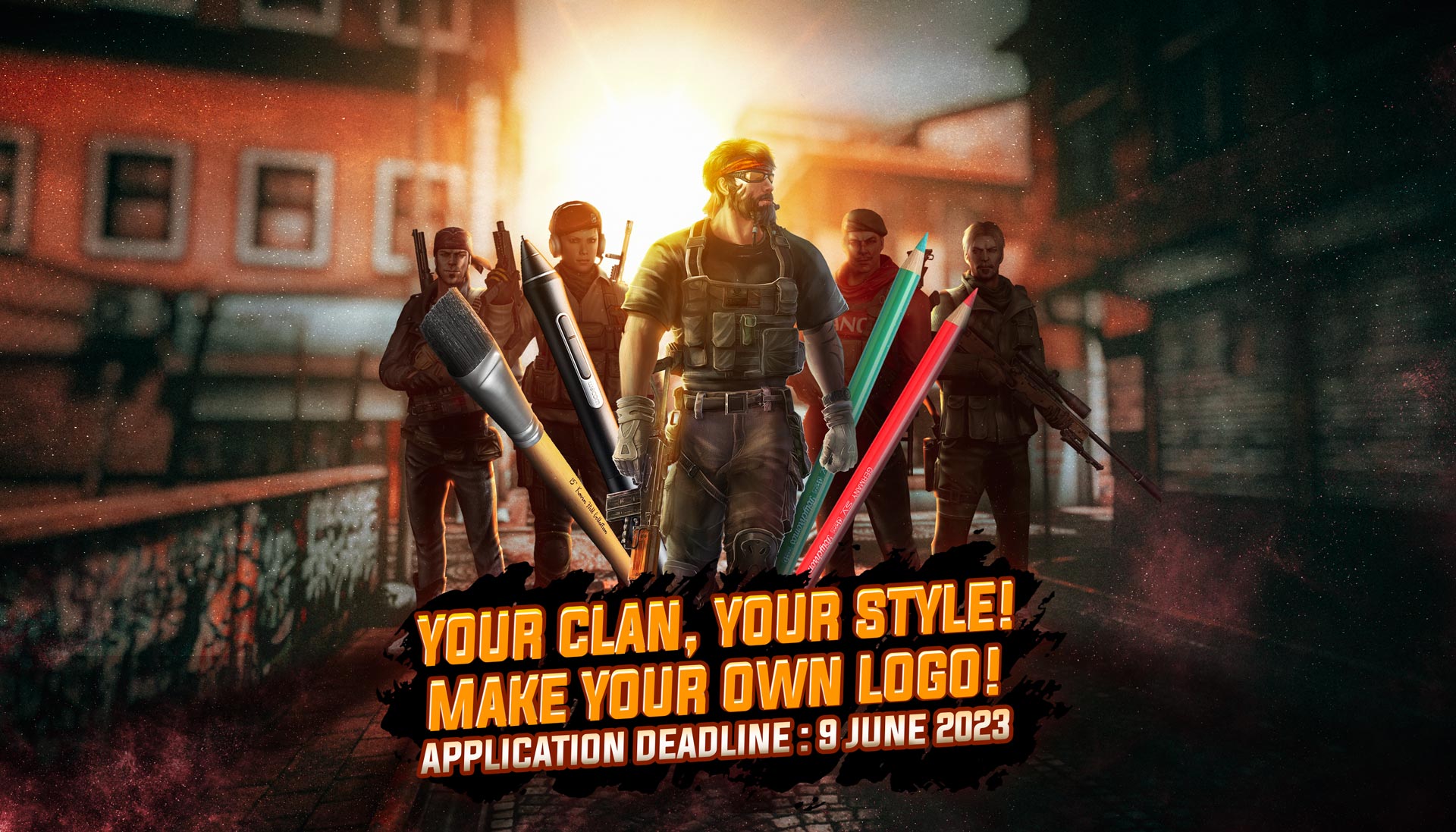 Make your own clan logo The period has begun!