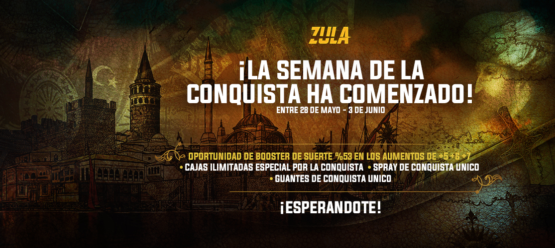 ¡LA SEMANA DE LA CONQUISTA HA COMENZADO!   