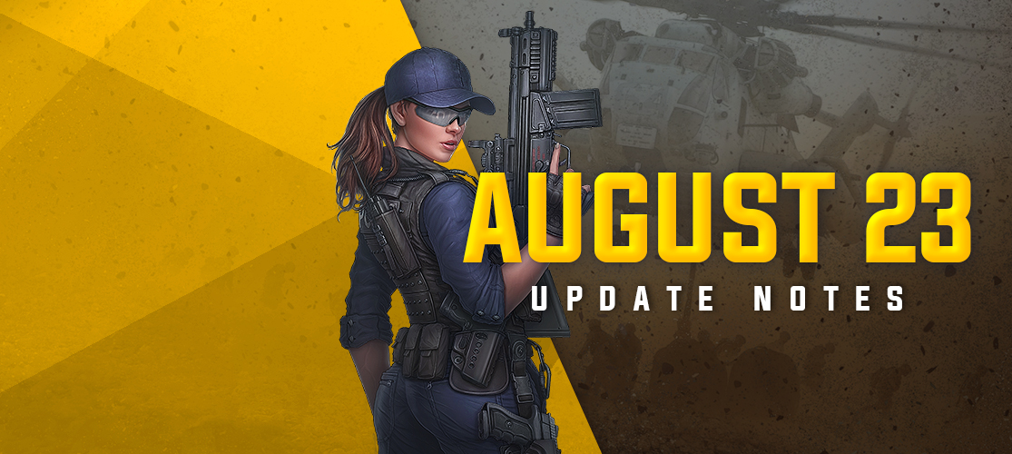 Update Notes - 23 August