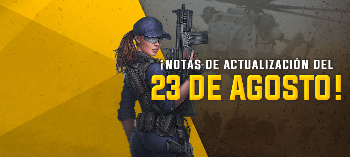 Notas de actualización - 23 de agosto