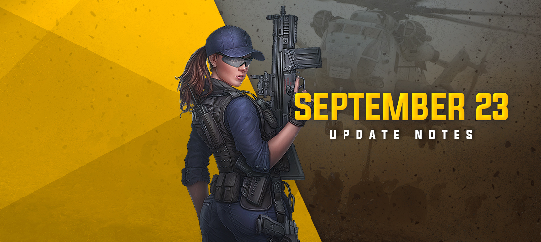 Update Notes - 23 September