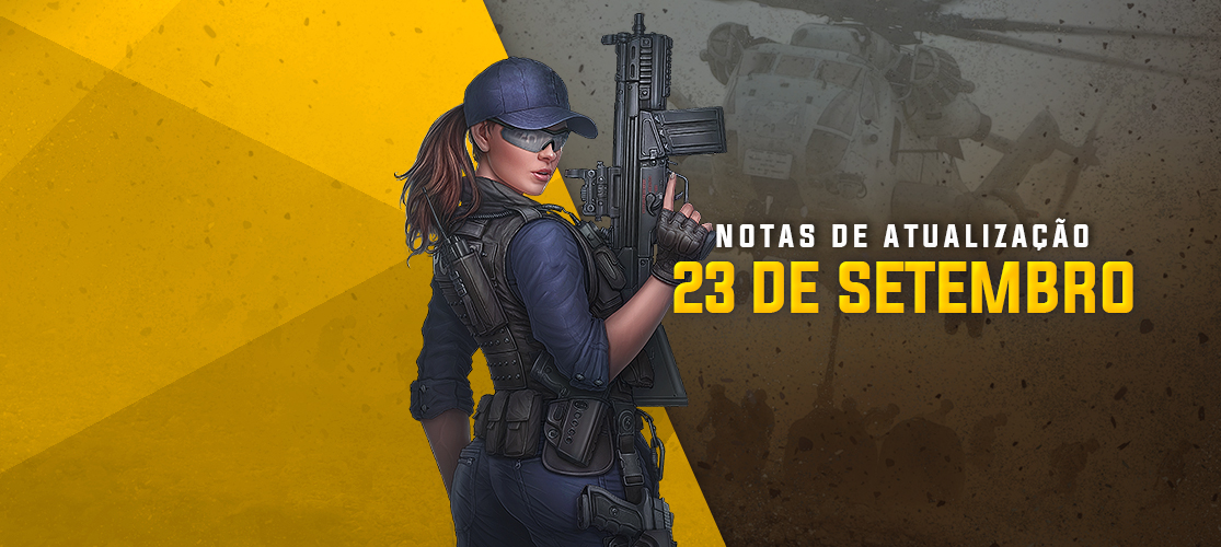 Notas de atualização - 23 de Setembro