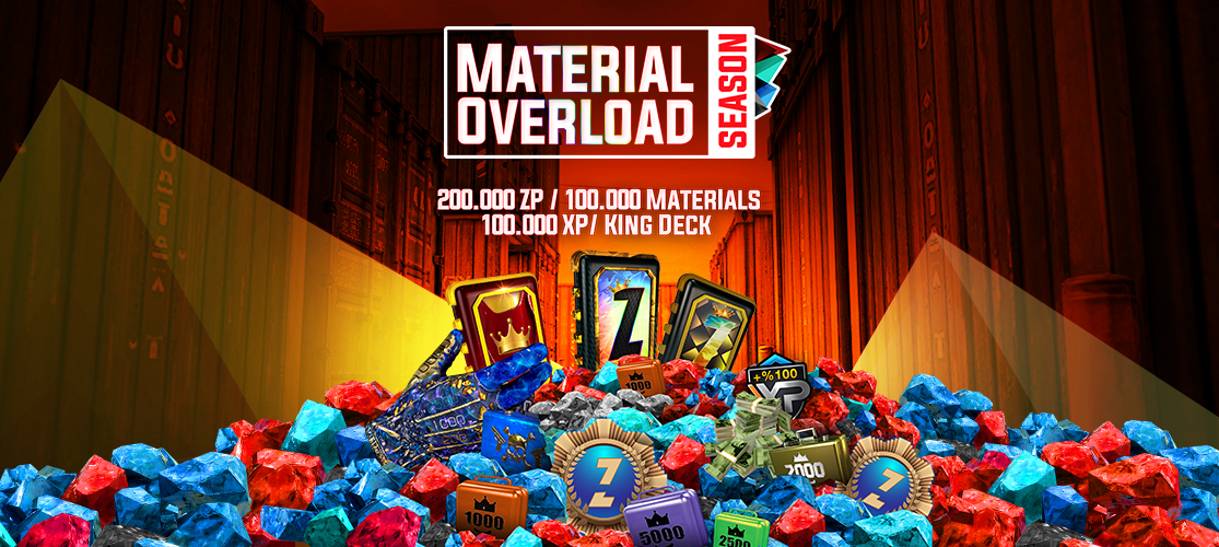 Material Overload Season in the Zula!