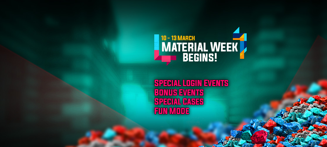 Material Week Begins!