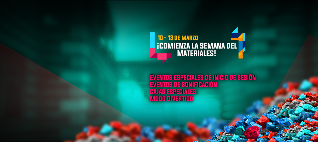 ¡Comienza la Semana de Materiales!