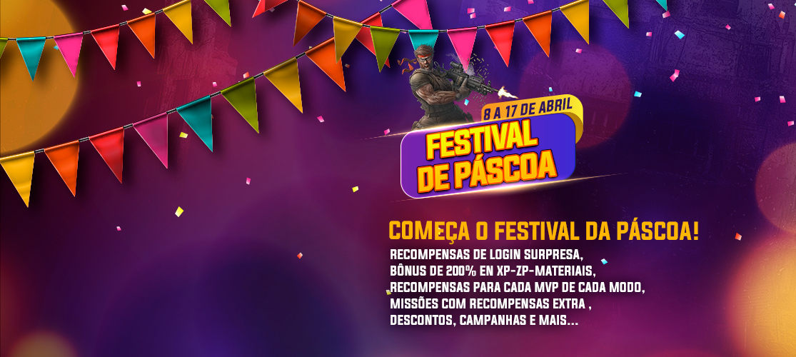 O Festival da Páscoa começa!