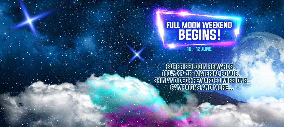 Full Moon Weekend Begins!