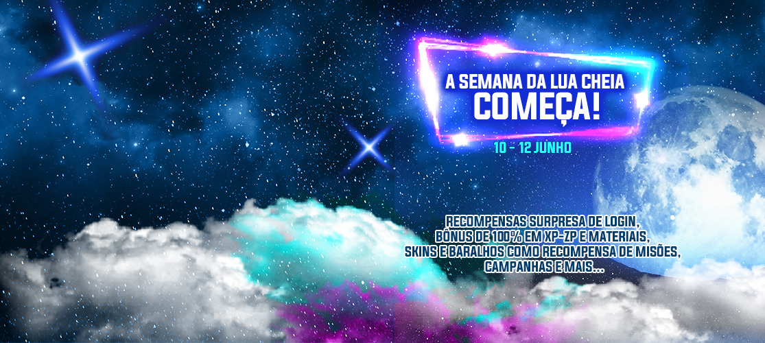 A Semana da Lua Cheia Começa!