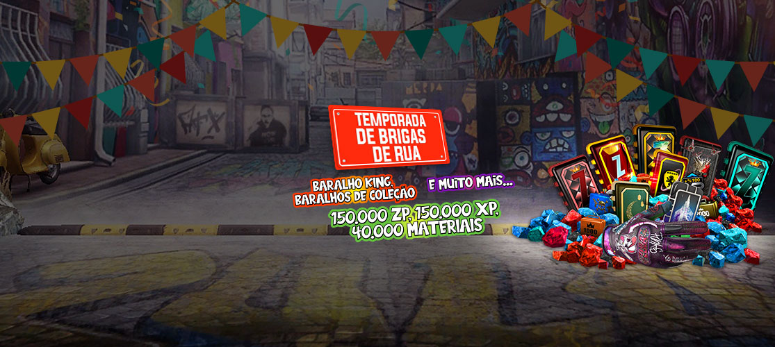 A Temporada de Brigas de Rua começou!