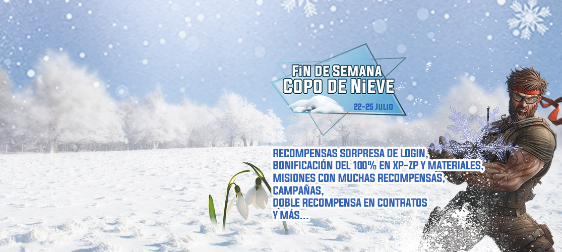 ¡Comienza el fin de semana de copos de nieve!