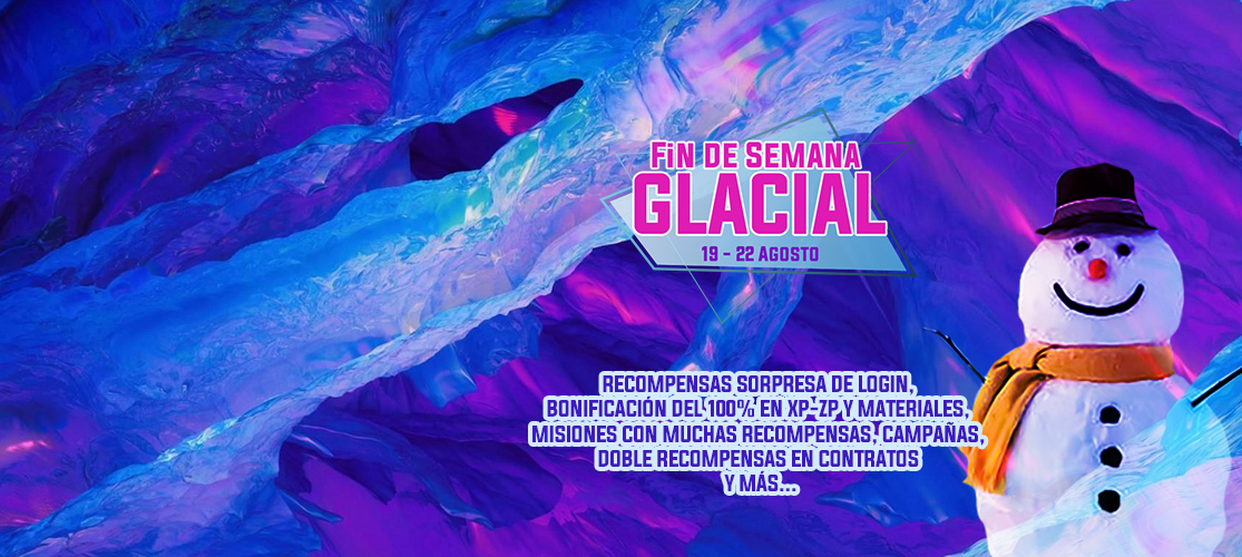 ¡Comienza el fin de semana glacial!