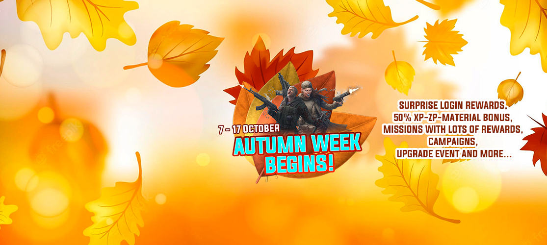 Autumn Week Begins!