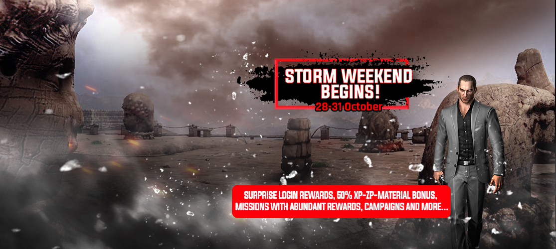 Storm Weekend Begins!