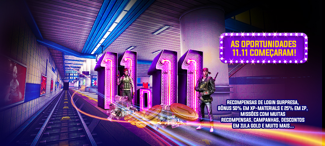 As Oportunidades 11.11 Começaram no Zula!