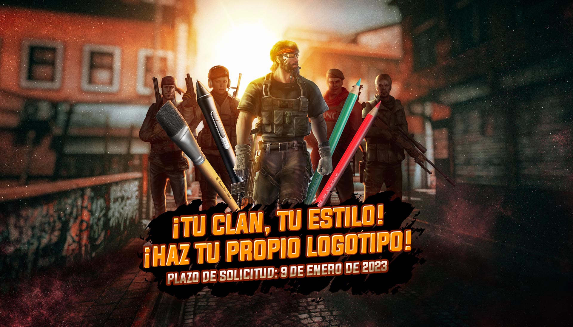 Haz tu propio logotipo de clan ¡Ha comenzado el período!