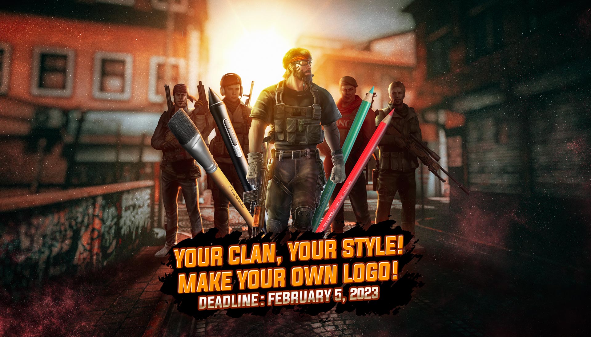 Make Your Own Clan Logo Yourself Period Has Started!