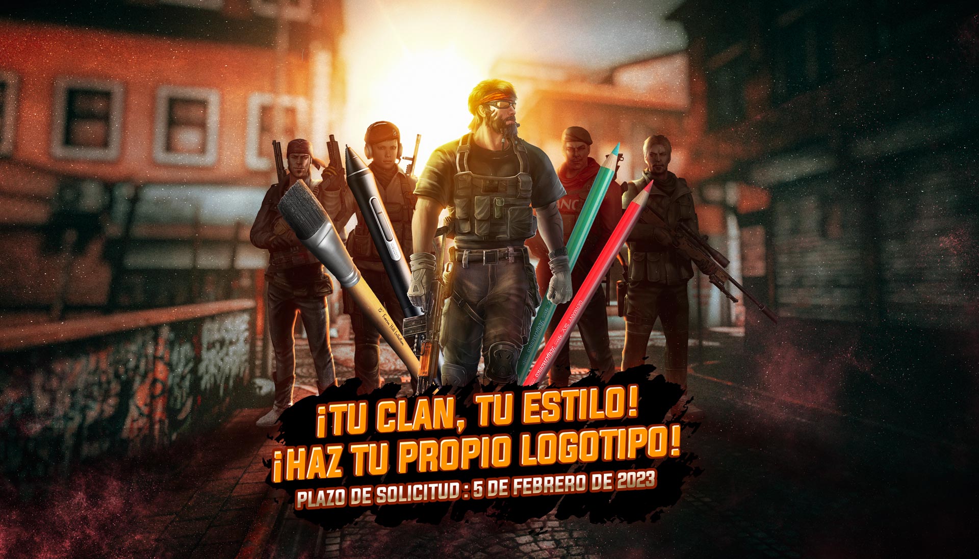 Haz tu propio logotipo de clan ¡Ha comenzado el período!